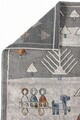 Covor, Motto 4583, 160x230 cm, Poliester, Multicolor