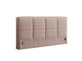 Tablie de pat 160 cm, Micadoni Home, Darren-201, tesatura structurata chenille, roz melange