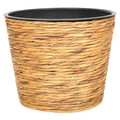 Ghiveci Weave, 40x32 cm, polipropilena, negru