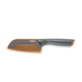 Cutit Santoku, Tefal, Fresh Kitchen, 12 cm, inox + protectie lama