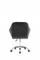 Scaun de birou elegant Beth, Heinner, 42x44x80 cm,  gri