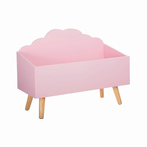 Cutie penru jucarii Clouds, 5five, 58 x 28 x 45.5 cm, MDF, roz Copii