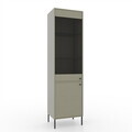 Dulap de bucatarie ADRK, Tili, 51.8x40.8x195 cm, PAL laminat, verde eucalipt