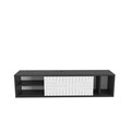 Comoda TV, Zena Home, Teo Floating, Alb/Negru