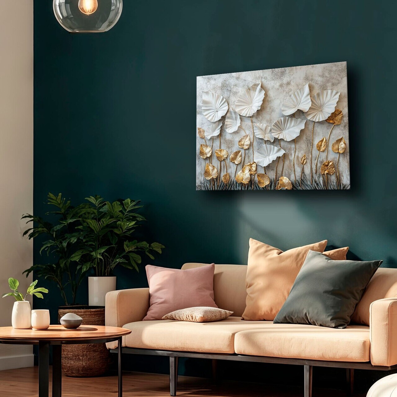 Tablou decorativ, Camtbl-068, 50 x 70 cm, Multicolor — imaginea 3