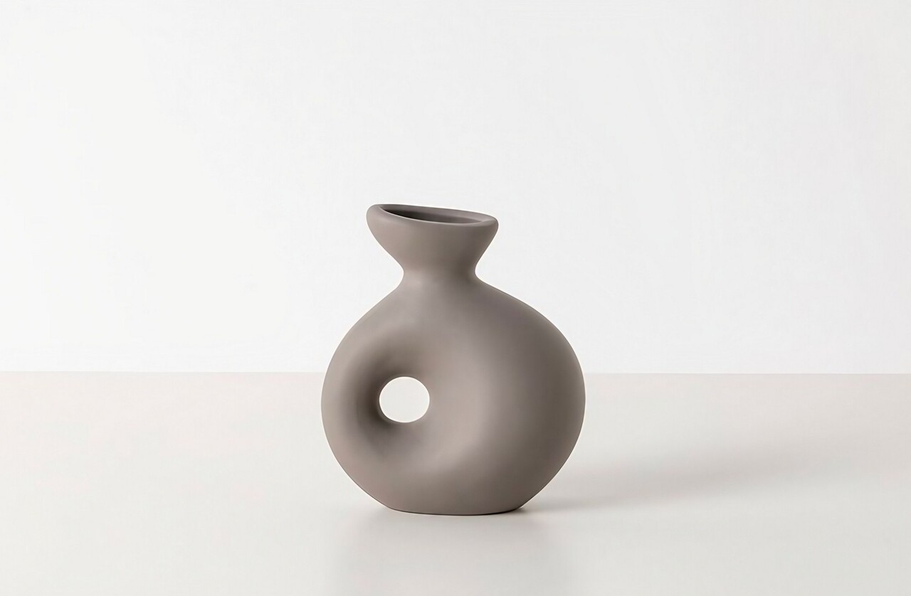 Vaza, CY0149, Ceramica, Bej