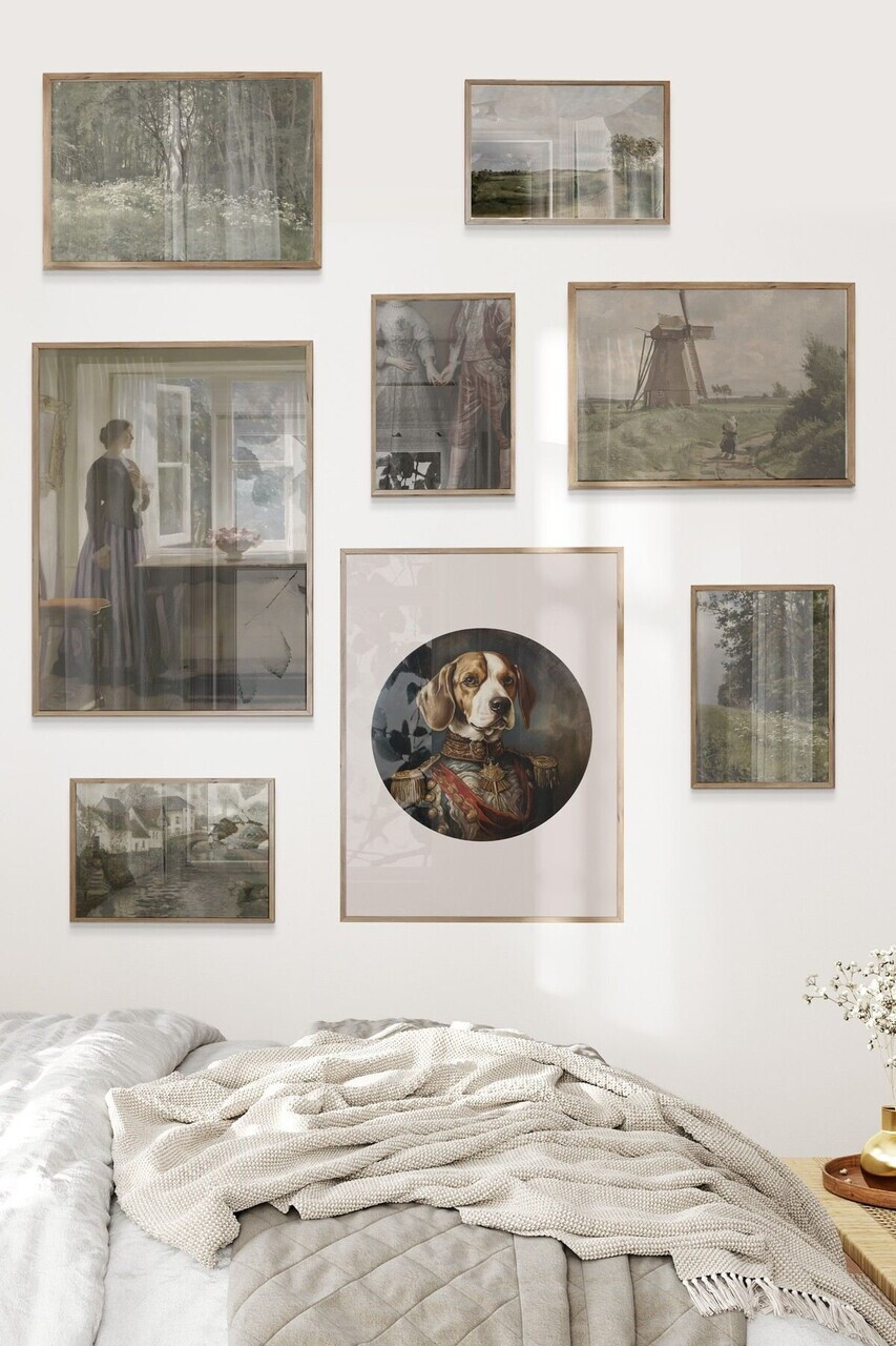 Tablou decorativ, Çgs-065-Wooden-Kck, Lemn masiv, Față: 100% PVC STICLĂ, Multicolor - view 2