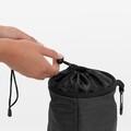 Cos pentru clesti de rufe, Brabantia, Premium, 18x17.5x28 cm, textil, negru