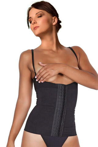 Corset modelator, 999mre1640 - l/xl, miorre, 90% poliamida/10% elastan, negru