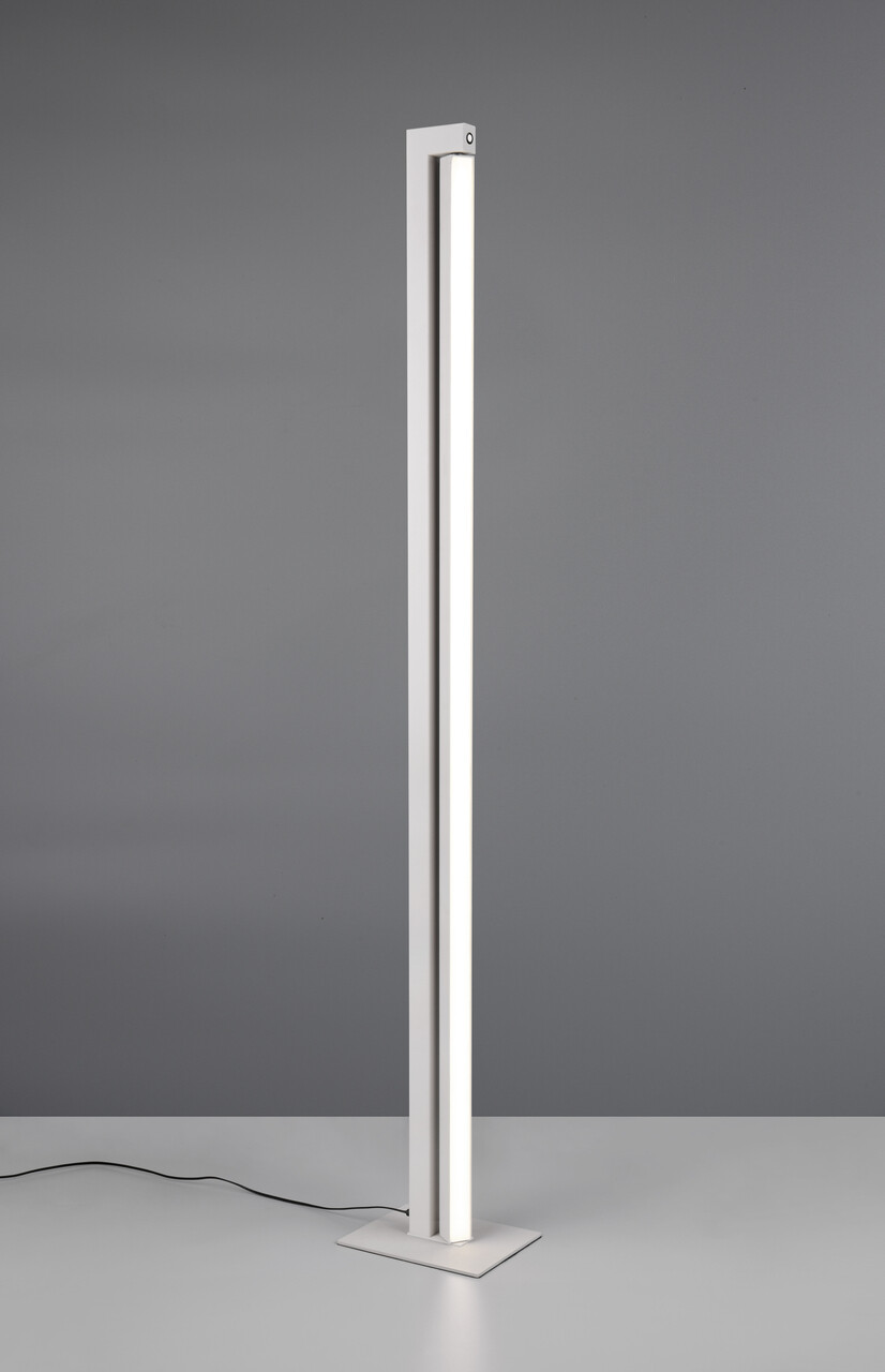 Lampadar Seeker, TRIO, 20x16x130 cm, 21W, 1x SMD, metal, gri - view 3