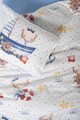 Lenjerie de pat pentru copii, Seaman - Blue, Cotton Box, Bumbac Ranforce