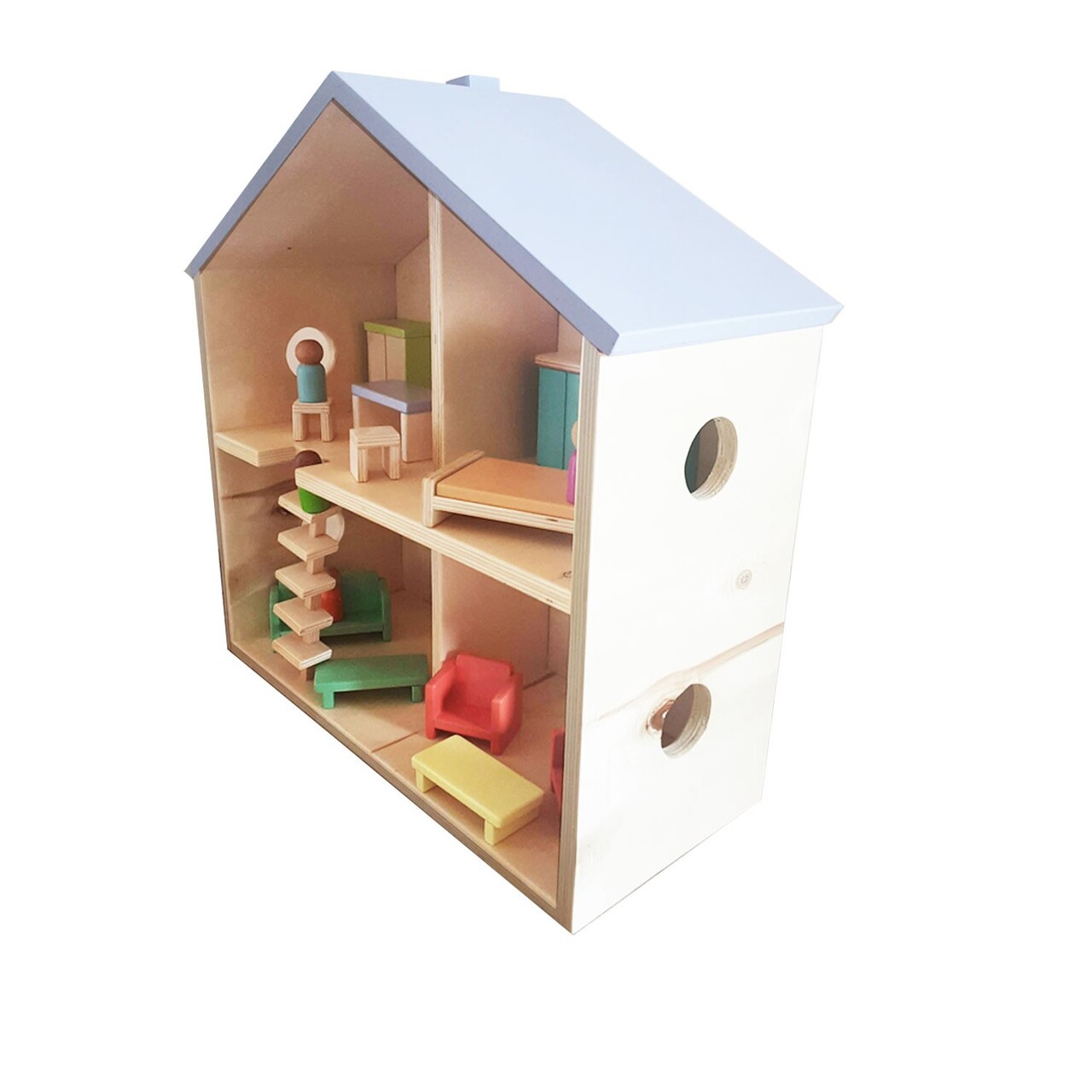 Jucarie pentru landou/carucior, Hanah Home, House Game, 59x60x25 cm, Multicolor - view 2