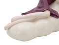 Decoratiune Dolly On A Cloud , Mauro Ferretti, 25x11x16 cm, polirasina, rosu inchis