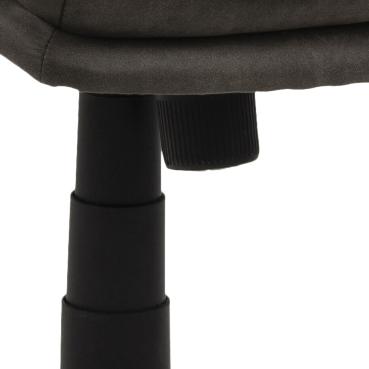 Scaun de birou Brad, Actona, 67x69.5x115 cm, rotativ, poliester/nailon, antracit - view 5
