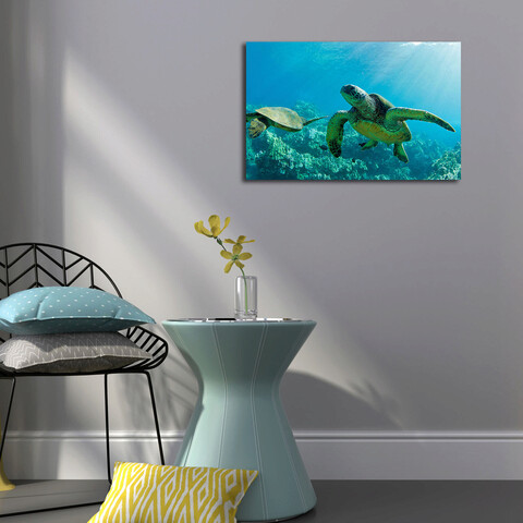 Tablou decorativ, 4570hw-2, canvas, dimensiune: 45 x 70 cm, multicolor