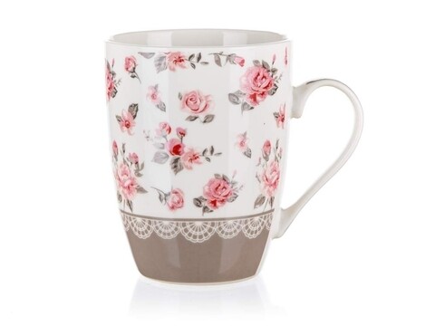 Cana, Pink Flower, Banquet, ceramica, 340 ml