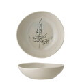 Farfurie adanca, Bloomingville, Bea, 21x6 cm, ceramica, natural