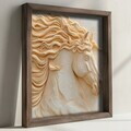 Tablou decorativ, DOS050-70, MDF, Lemn masiv, Multicolor