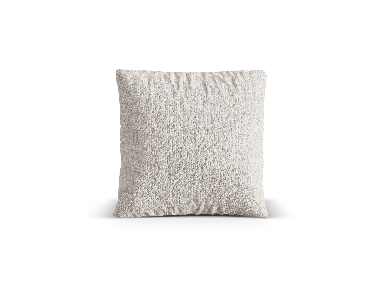 Perna decorativa, Nuria-260, Micadoni Home, 50x50 cm, tesatura boucle, gri bej melange