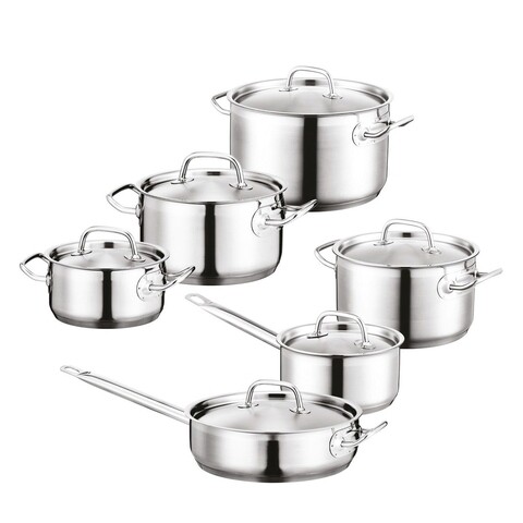 Set vase pentru gatit 12 piese BergHOFF, Essentials Hotel, inox