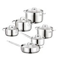 Set vase pentru gatit 12 piese BergHOFF, Essentials Hotel, inox