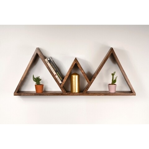 Raft pentru perete capo, puqa design, 90x14x32 cm, aluna