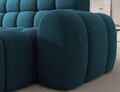 Coltar extensibil dreapta 3 locuri ELTAP, Ceedro, 283x165x98 cm, lemn/poliester, albastru inchis