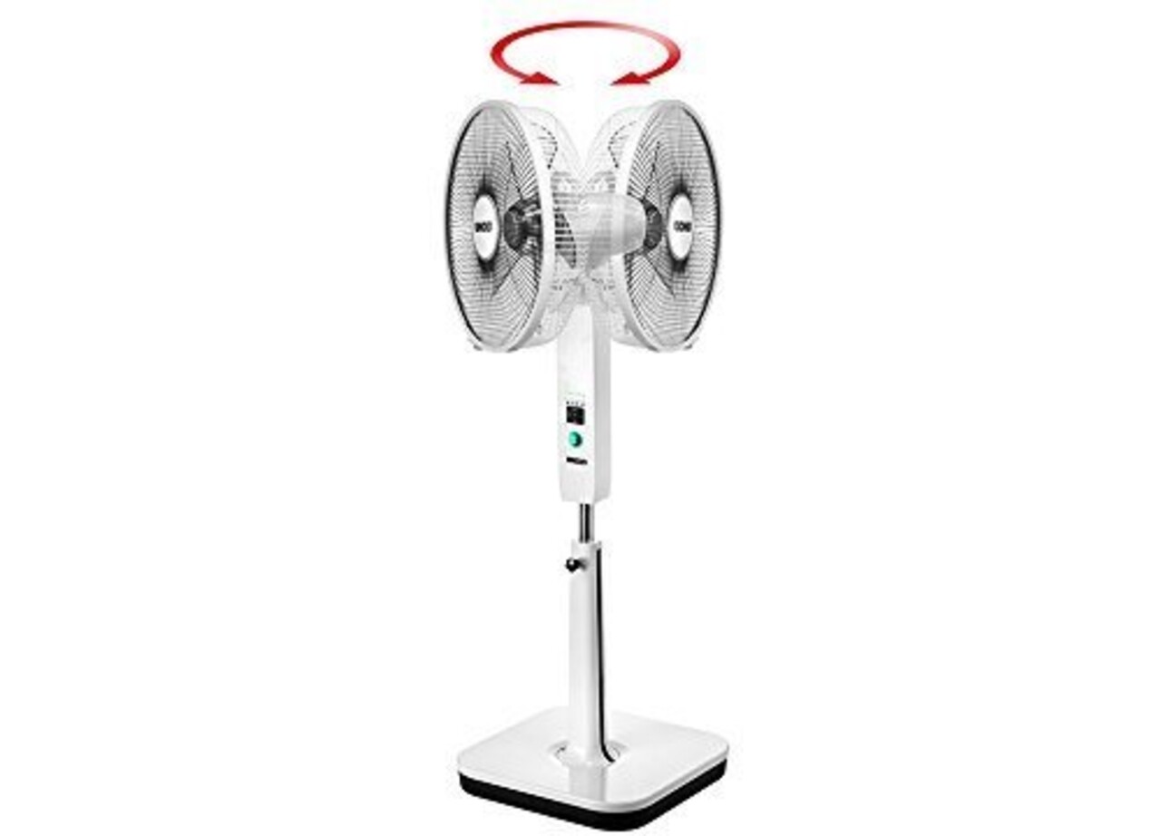 Ventilator de podea fara fir, Unold, 30 W, incarcare USB, 6 viteze - imagine 3