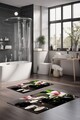 Set covorase de baie, Cartwright, CT-5186, Poliester, Multicolor