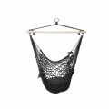 Hamac tip scaun, 40x40 cm, Black