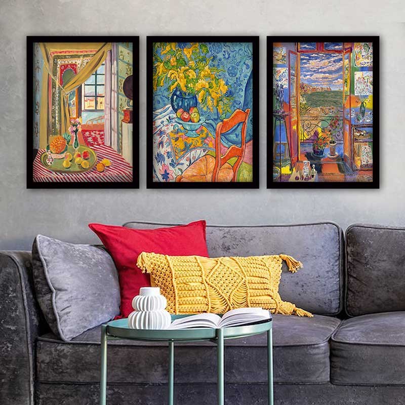 Tablou decorativ, 3SC_UN1535378_3545, Lemn, Polistiren, Multicolor