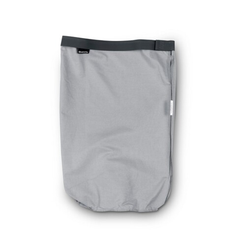 Rezerva sac pentru cos de rufe, Brabantia, Grey, 30-35 L, 80x46.7x3.8 cm, textile, gri