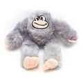 Jucarie de plus pentru caini Monkey L, Gloria, 45 x 11 x 44 cm, poliester, gri