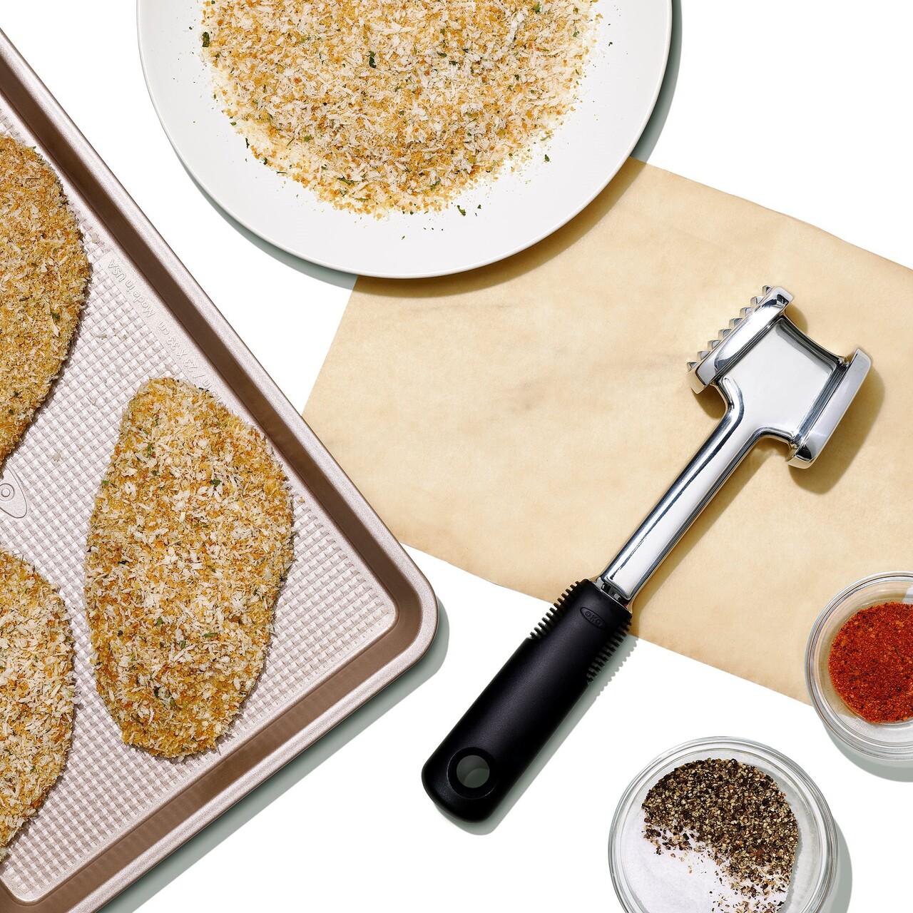 Ciocan pentru carne, aluminiu, "Good Grips" - OXO - imagine 6
