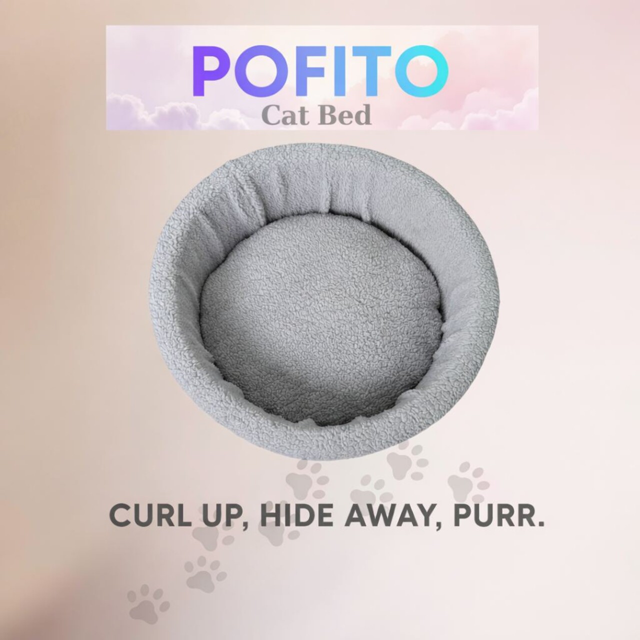 Pat pentru animale de companie, L'essentiel Maison, Pofito, Gri - view 2