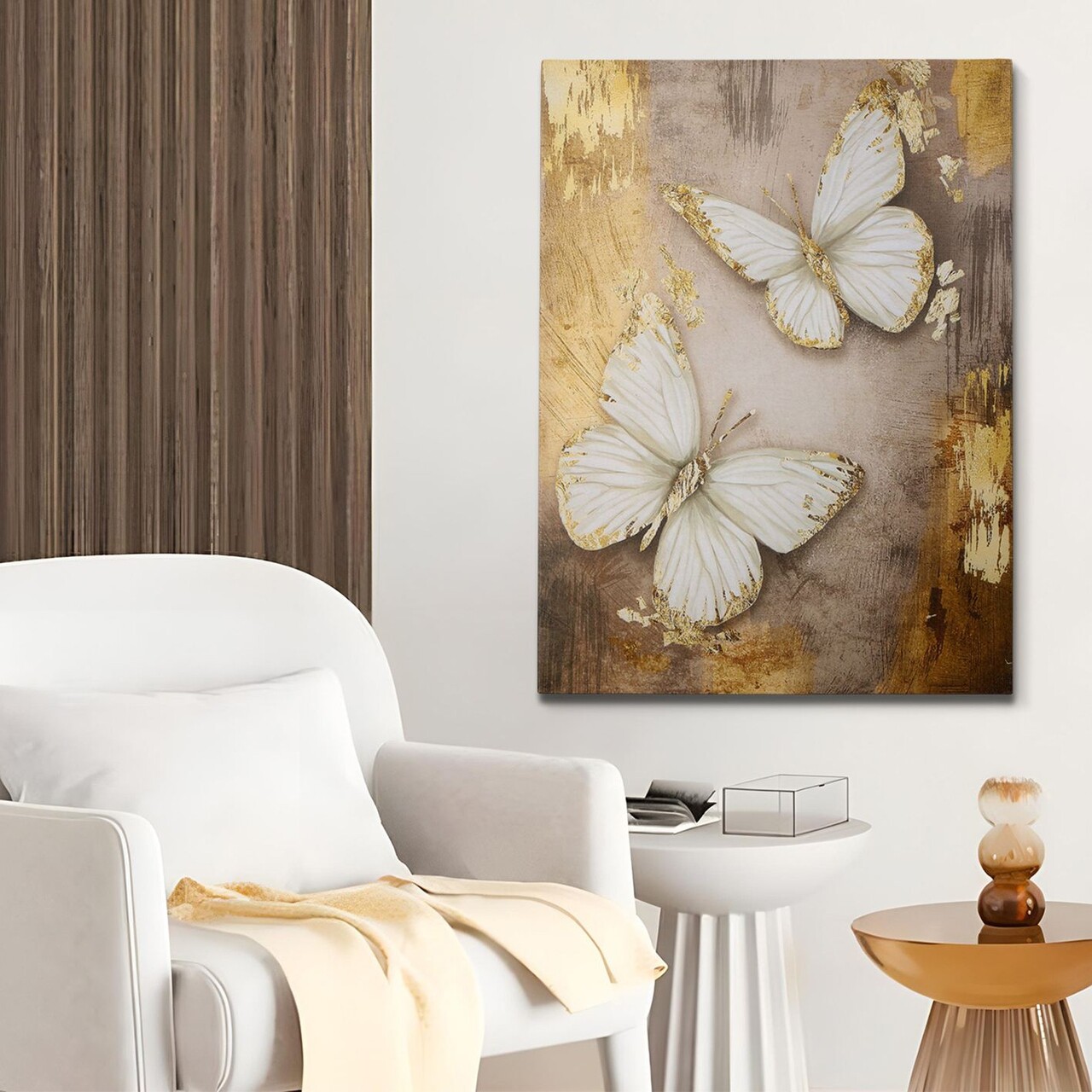 Tablou decorativ KNV10265 Cadru: 100% LEMN (grosime: 3 cm) Multicolor