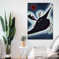 Tablou decorativ, 70100KANDINSKY024, Canvas, Lemn, Multicolor