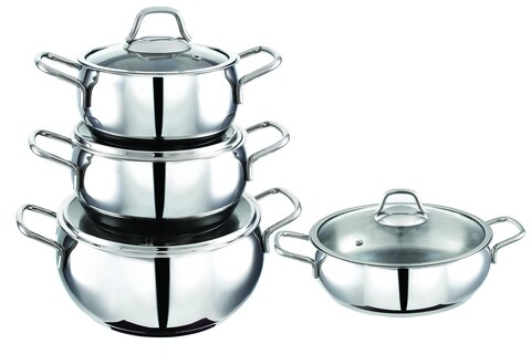 Set 4 oale Azur, Noble Life, inox/crom/nickel mezoni.ro