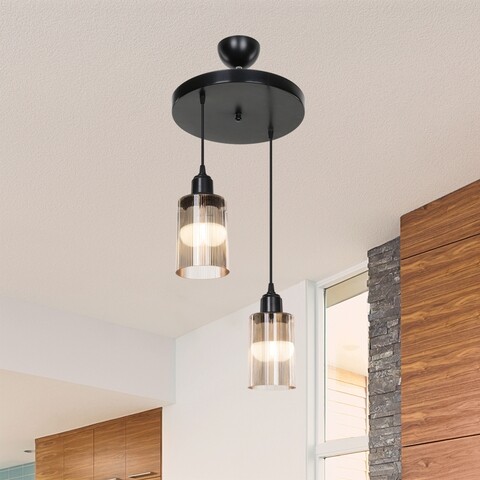 Lustra siyah, asz.1476, squid lighting, 68x30x30, 20w, negru