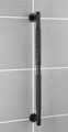 Maner de siguranta pentru baie, Wenko, Secura, 65.5 x 5 x 9 cm, inox