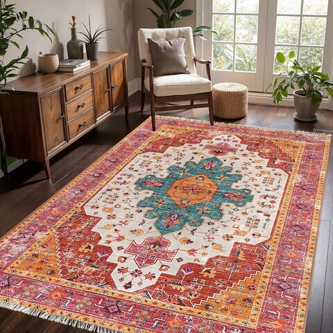 Covor, 326, 120x180 cm, Bumbac, Multicolor