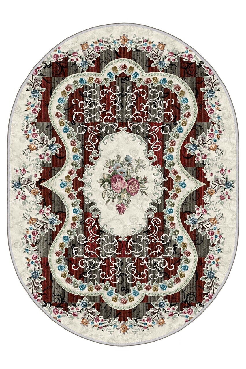 Covor, Hmnt924, 100x150 cm, Multicolor — imaginea 2