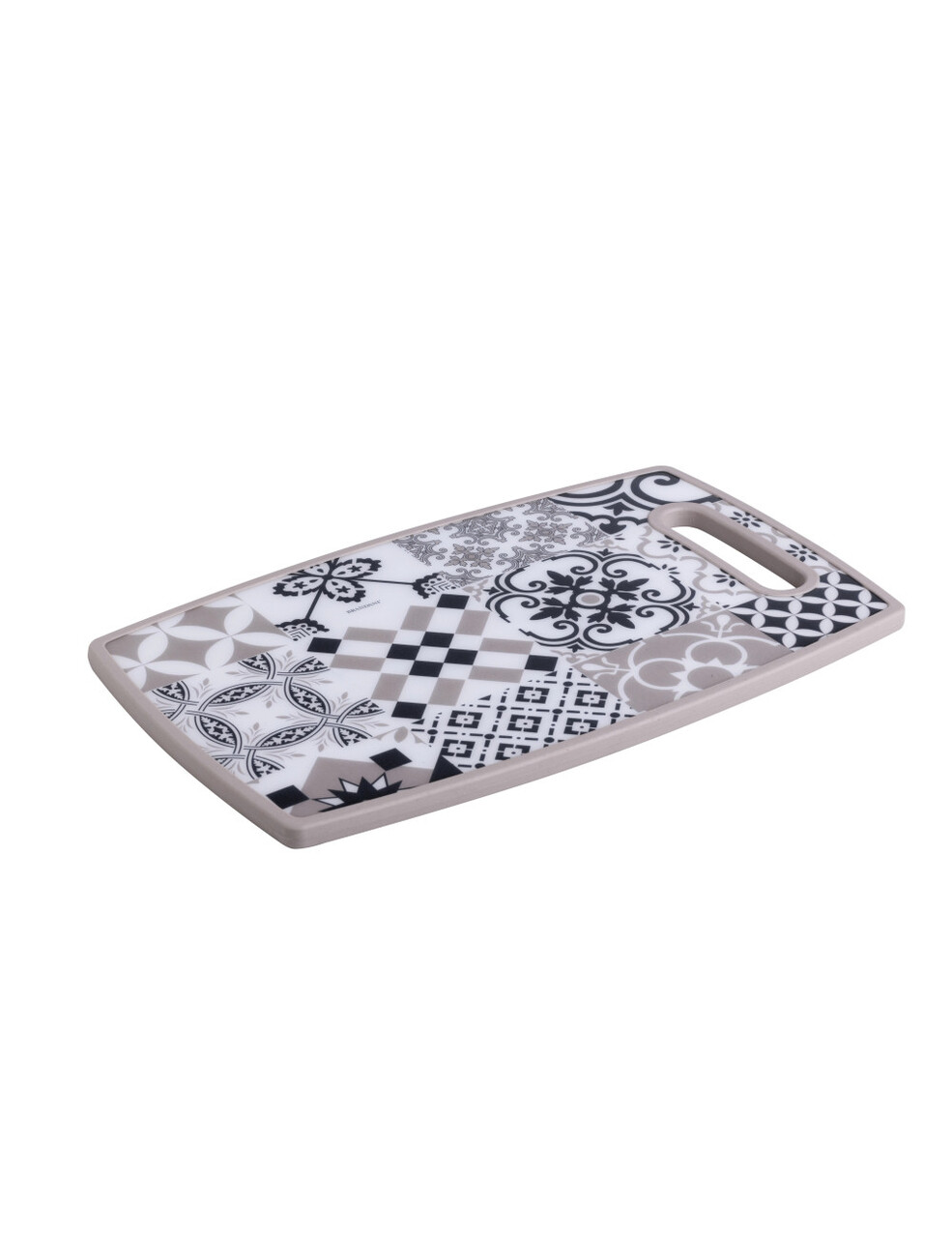Set tocator si cutit, Alhambra, Brandani, 37x23 cm, polipropilena/inox