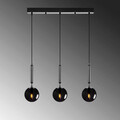 Lustra, Fulgor, 942FLG1467, Metal, Negru