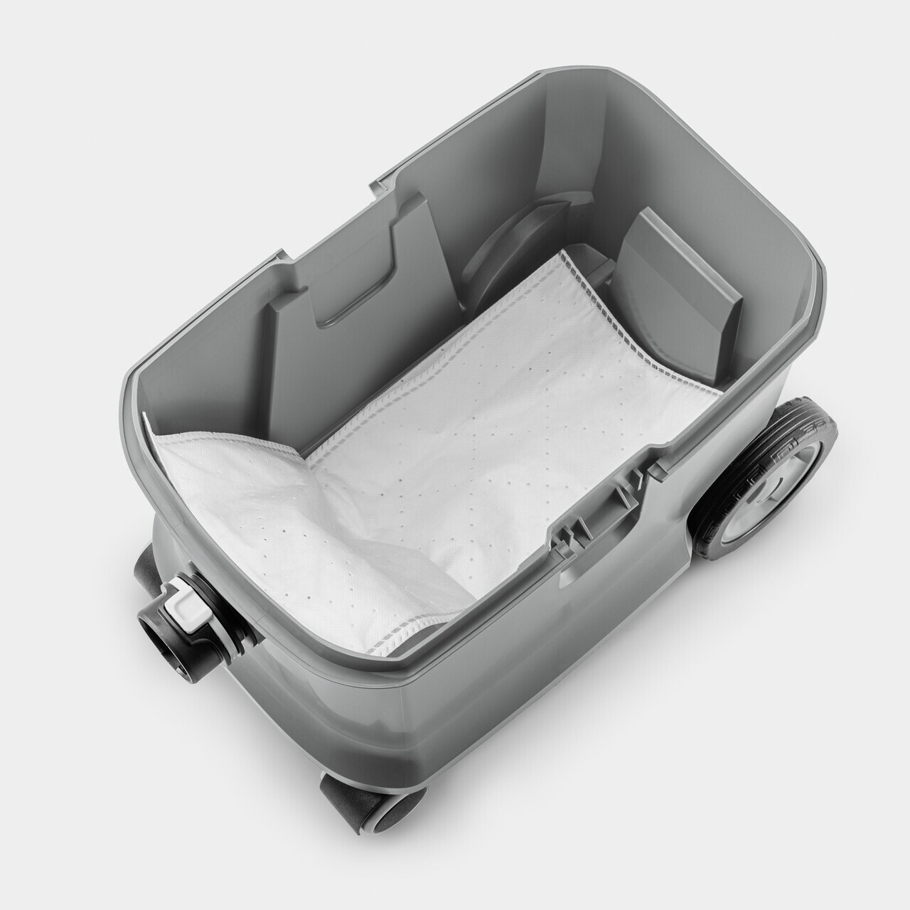 Aspirator profesional uscat T 15/1 Adv, Karcher, gri — imaginea 4