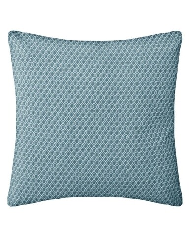 Perna decorativa, Pattern Otto, 38x38 cm, bumbac/poliester, bleu