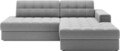 Coltar extensibil dreapta 3 locuri ELTAP, RT-04SO, Blezalt, 240x150x82 cm, lemn/poliester, gri deschis