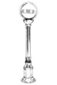 Lampadar de exterior, Avonni, 685AVN1148, Plastic ABS, Negru