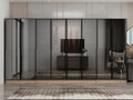 Dulap pentru haine, Hanah Home, Nisa, 360x210x52 cm, Dore