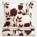 Lenjerie de pat King Size, Linda, Homla, 3 piese, 200x220 cm, microfibra din poliester, crem/maro